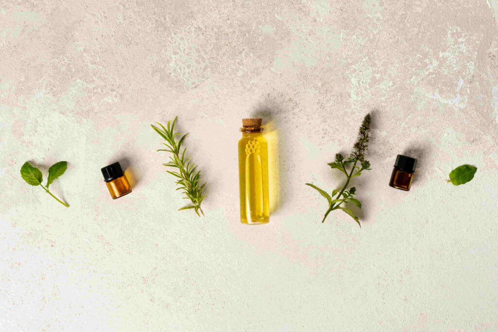 diffrences between essential oil and normal oils