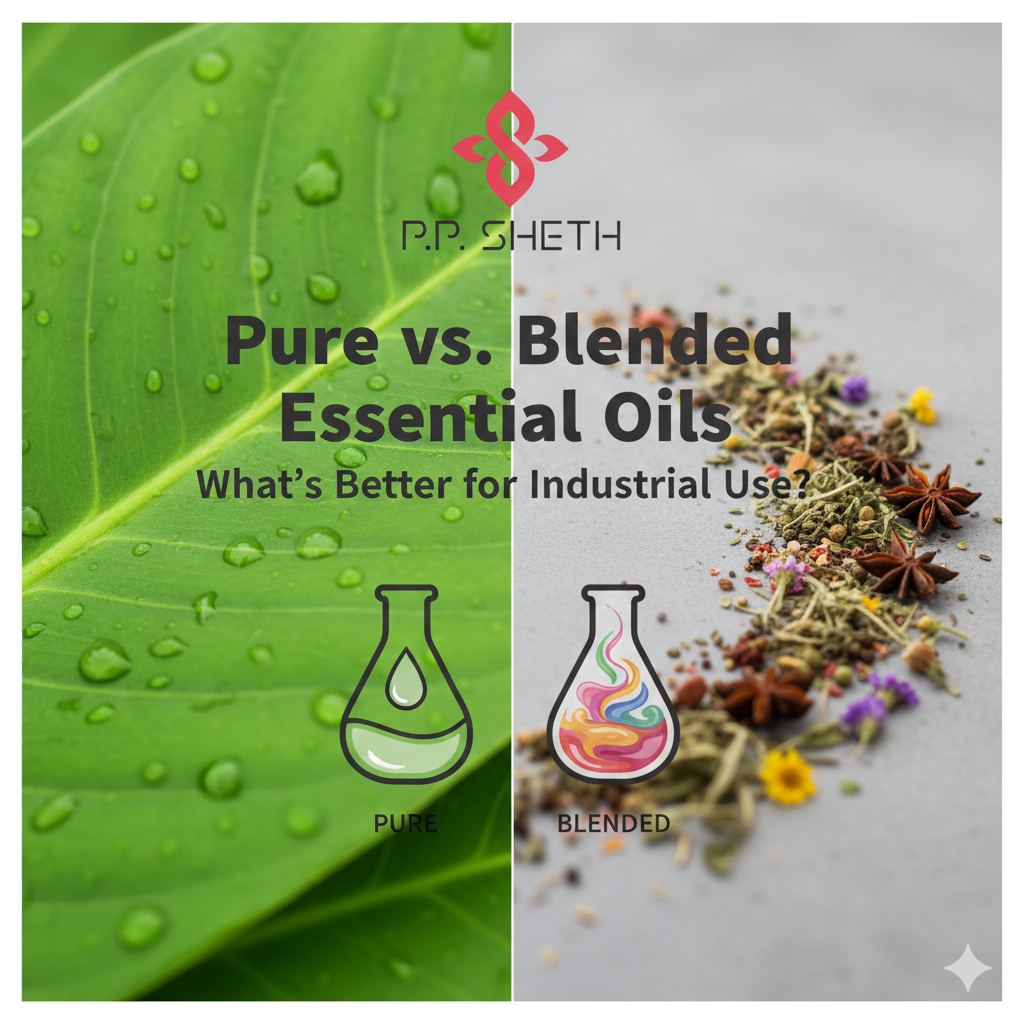 blended essential oils