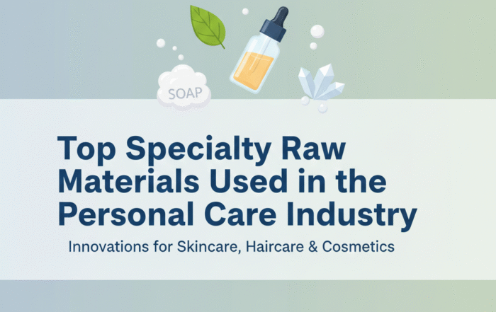 Specialty Raw Materials