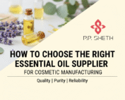Essential Oil Supplier for Cosmetic Manufacturing