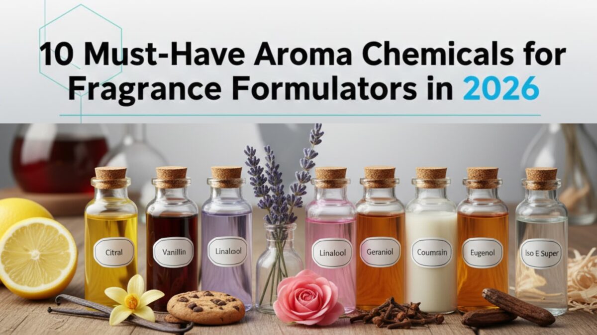 10 Must-Have Aroma Chemicals for Fragrance Formulators