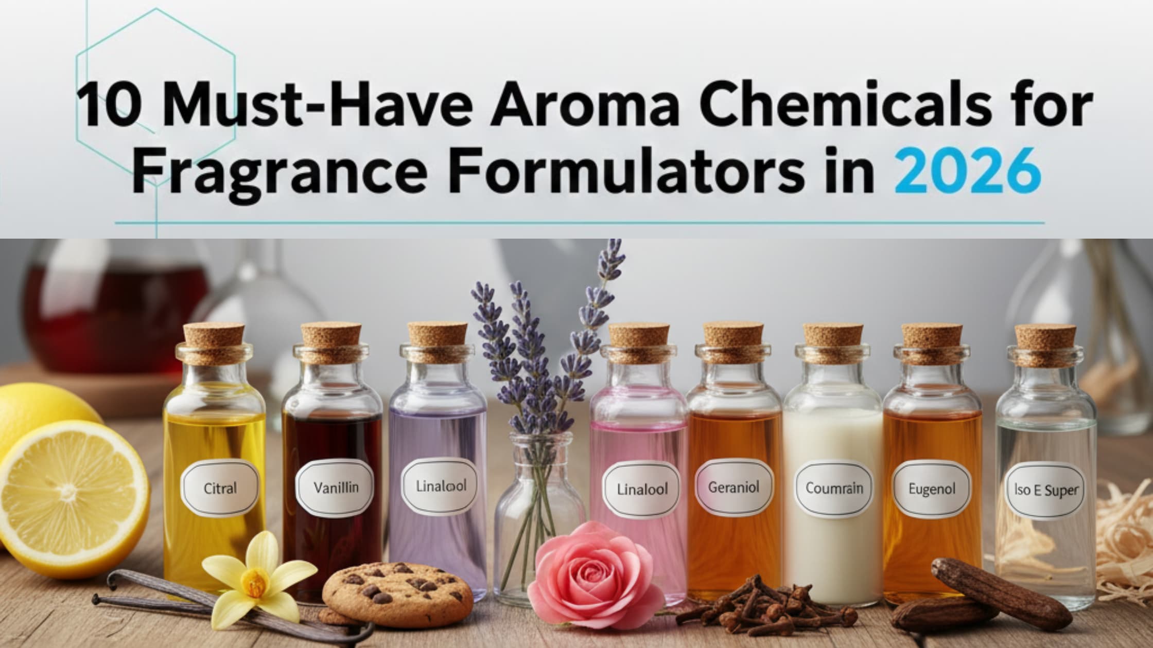 Aroma Chemicals for Fragrance Formulators in 2026
