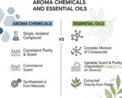 Diffrence between aroma chemicals and essential oils