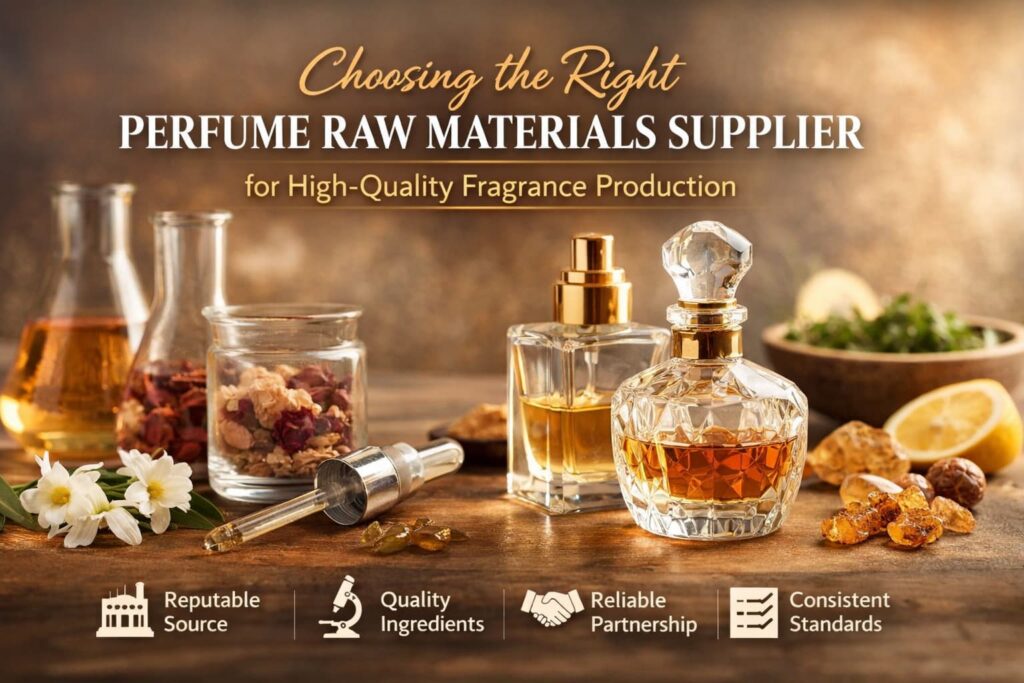 Choosing the Right Perfume Raw Materials Supplier for High-Quality Fragrance Production