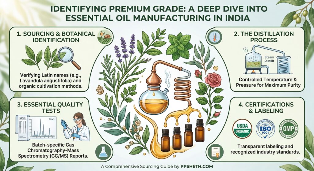 essential oil manufacturers in India