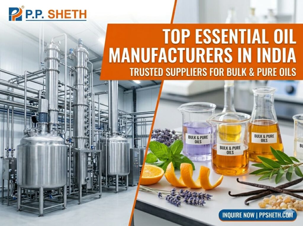 essential oil manufacturers in India