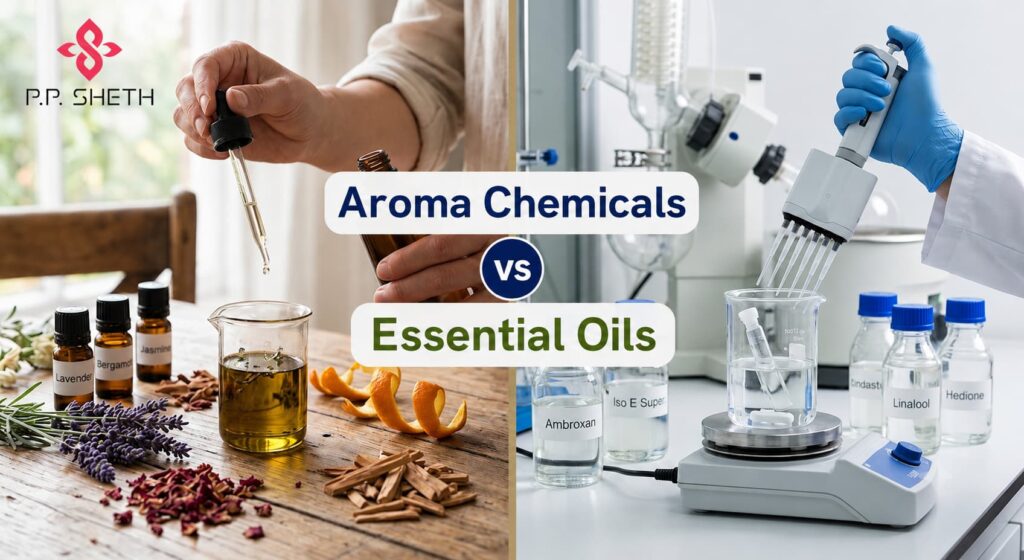 Aroma Chemicals vs Essential Oils