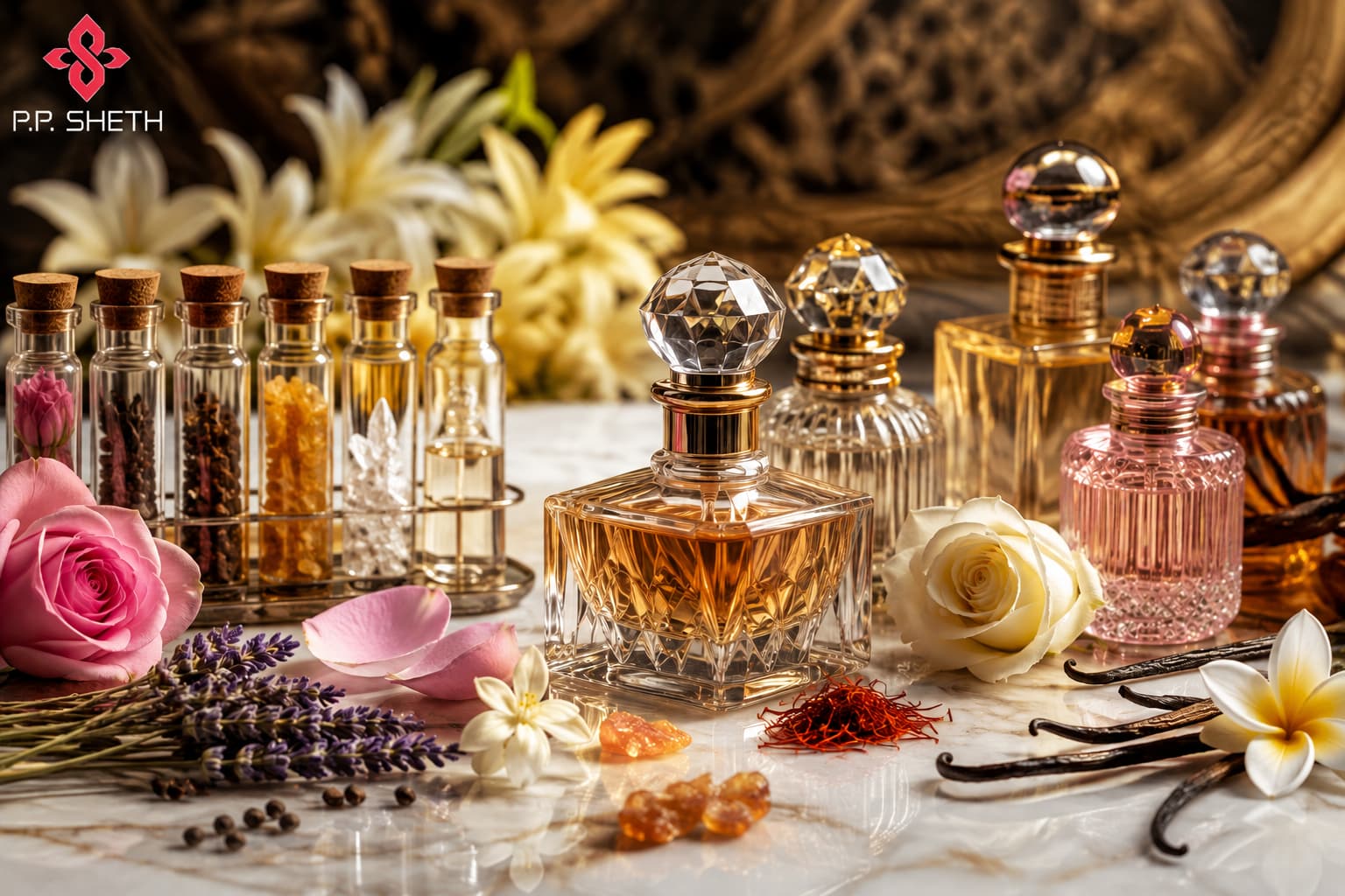 aroma chemicals used in luxury perfumes