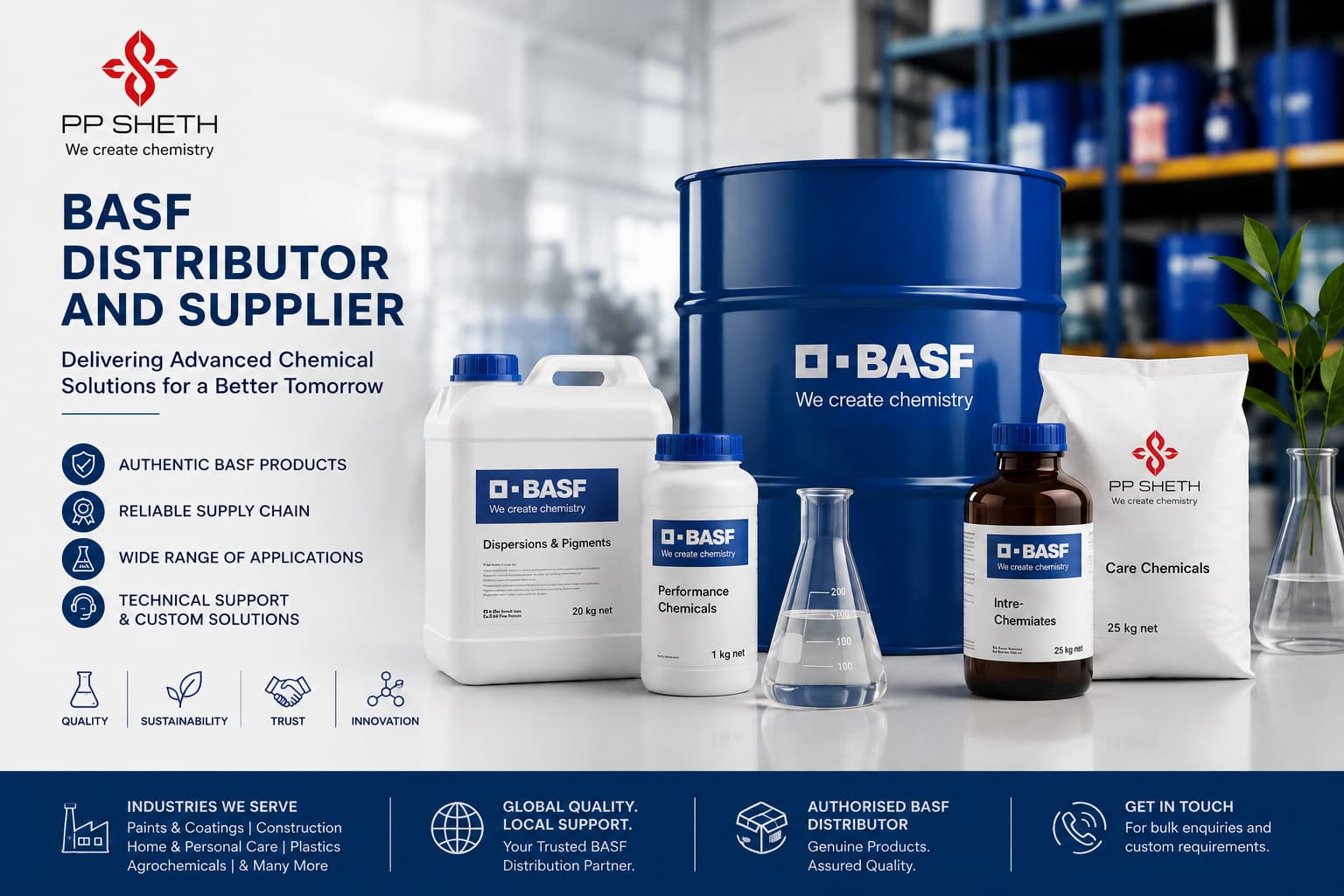 BASF Distributor and Supplier in dubai