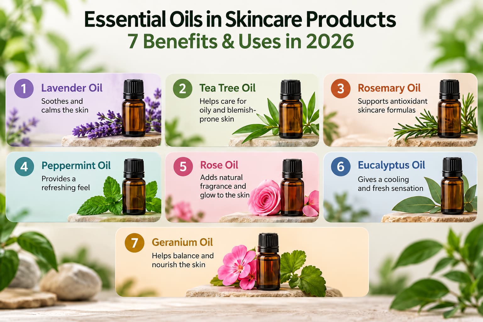 Essential Oils in Skincare Products
