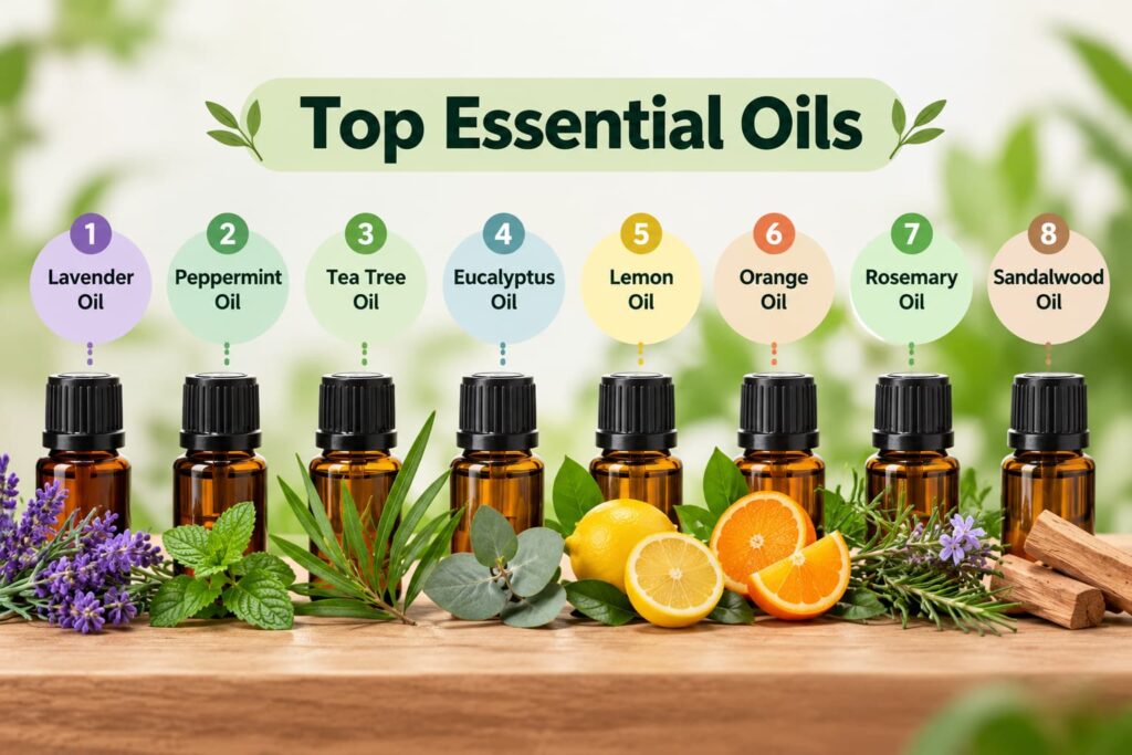 essential oils for long-lasting perfumes